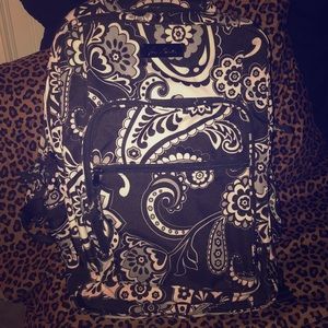 Vera Bradley XL Backpack - Midnight Paisley